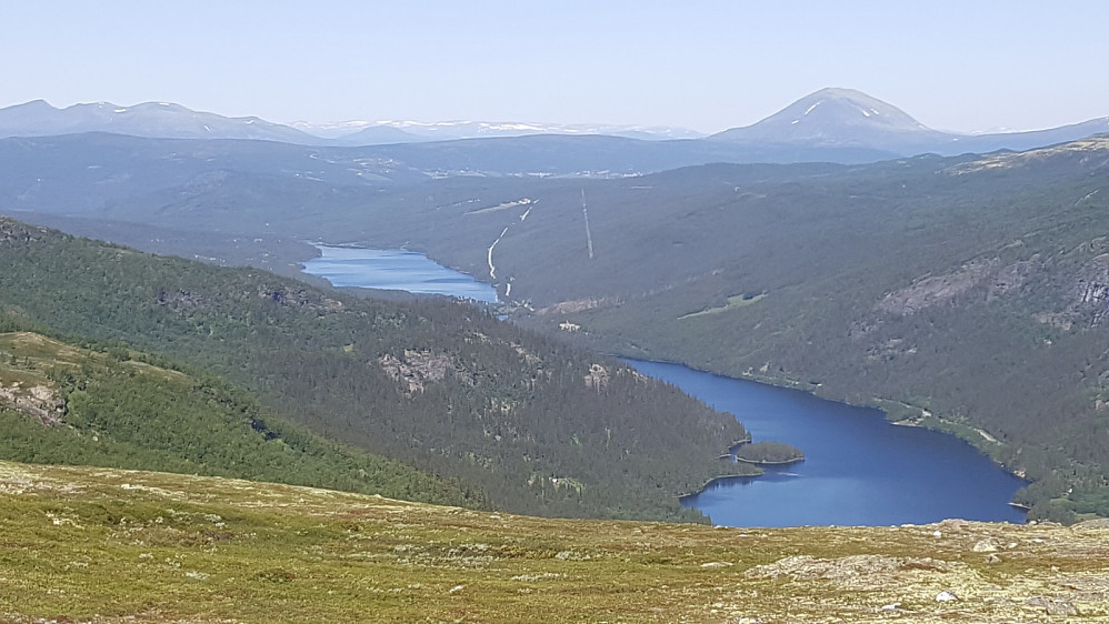 Fra Gravslettkampen, mot Espedalen og Heidalsmuen