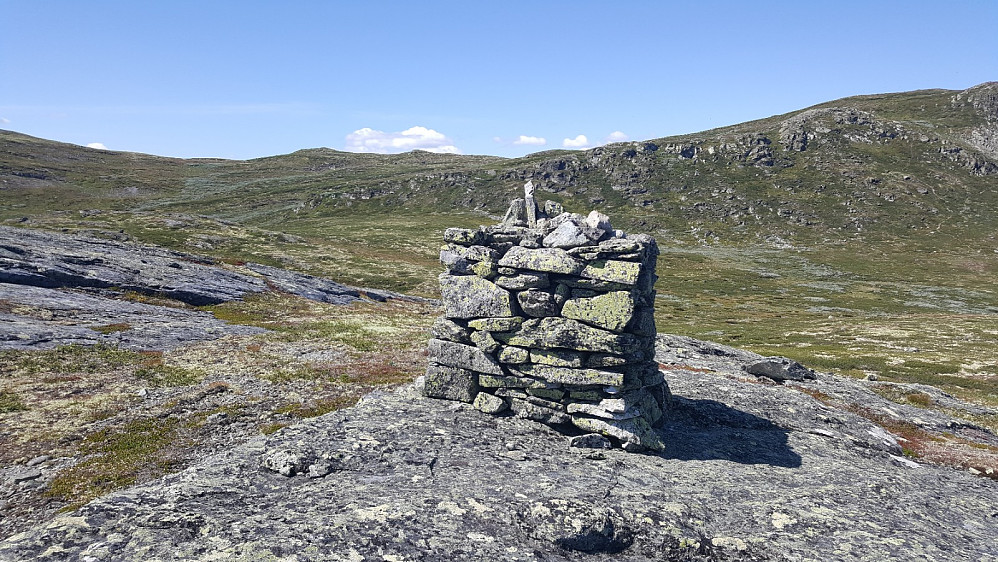 På Megrundskampen sørøst, grensepunkt mellom Gausdal og Sør Fron