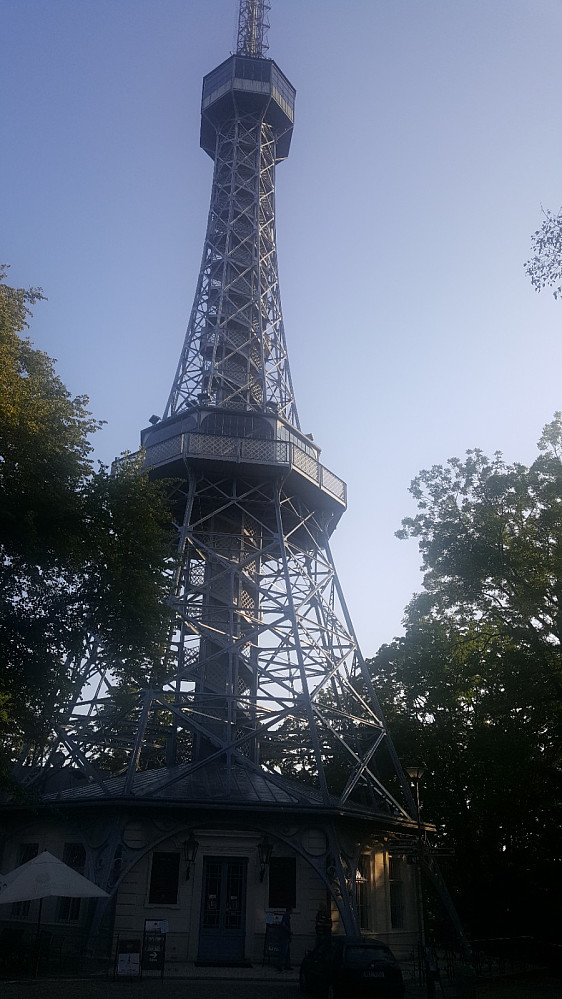 Eiffeltårnkopien på Petrin