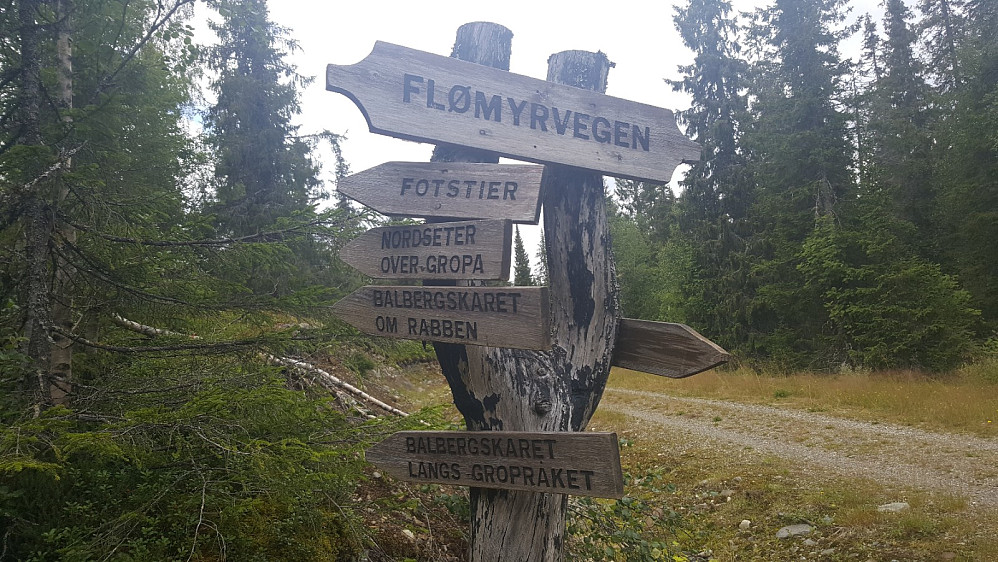 På Flømyrvegen