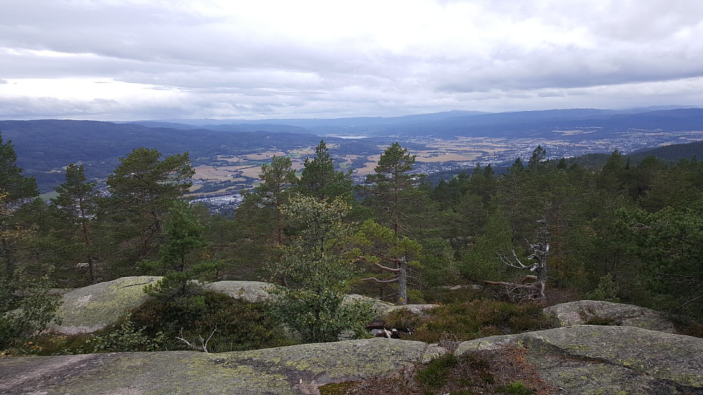 Utsikt fra Solbergvarden