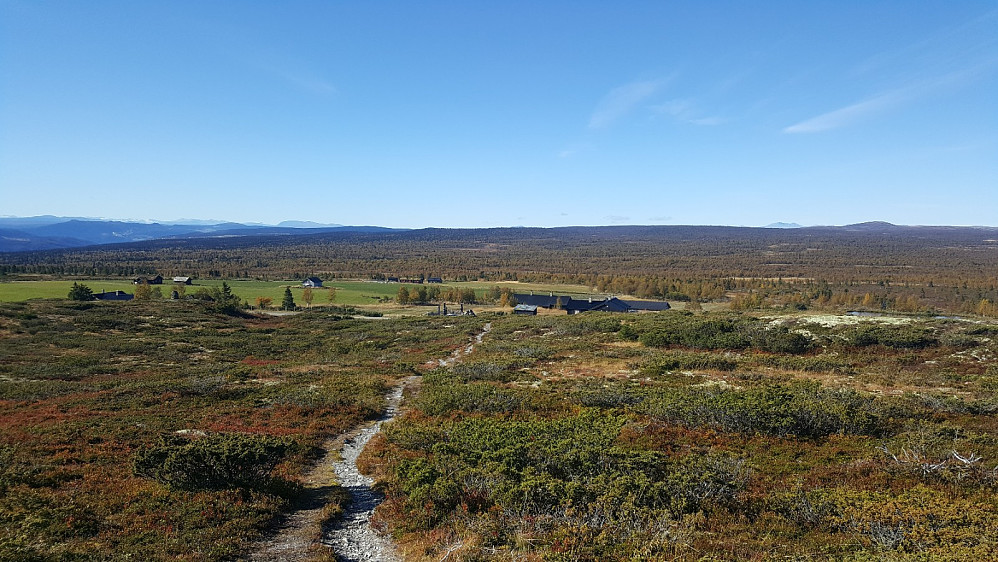 Ned mot Krekkeseter på Goppollen
