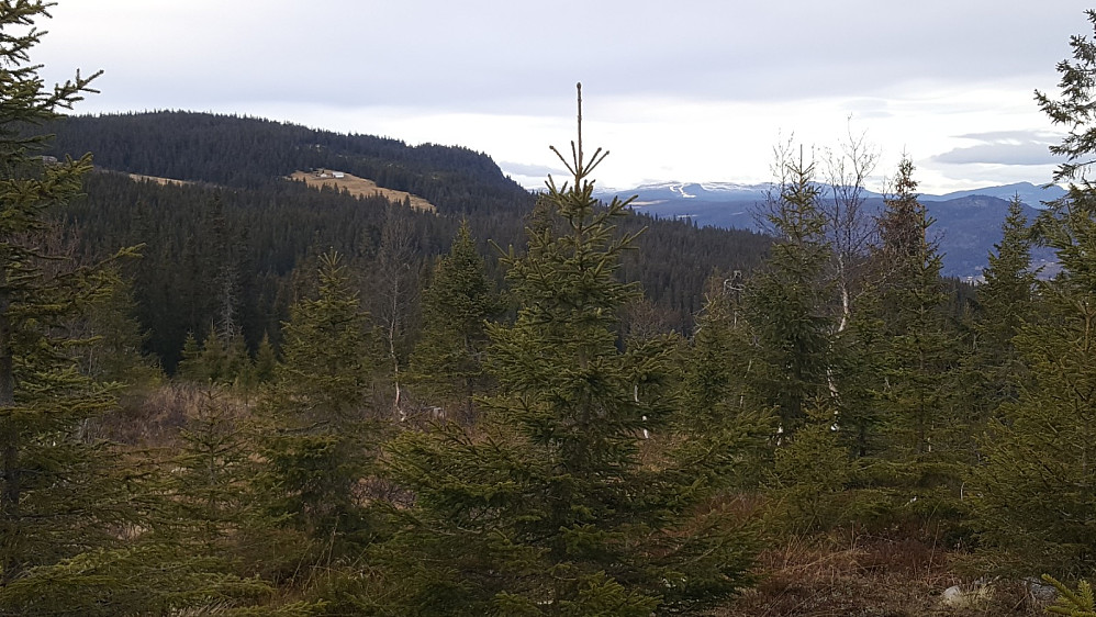 Utsikt mot Storsetra og Skeikampen