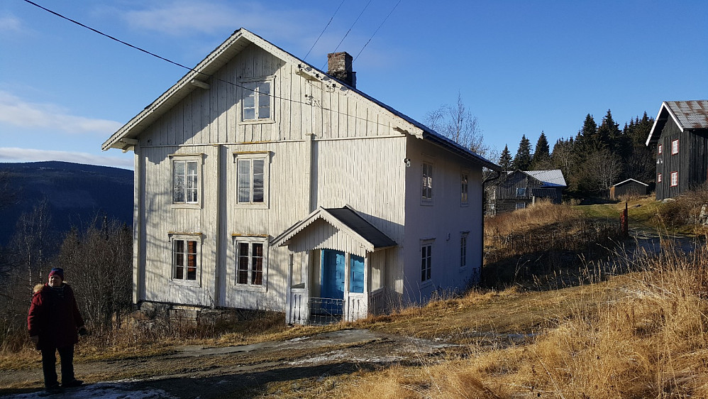 Hovedbygningen i Søre Lien, Nordre Lien bak