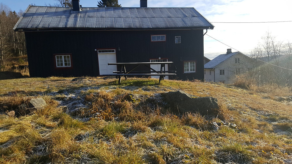 Hovedbygningen i Nordre Lien, Søre bak