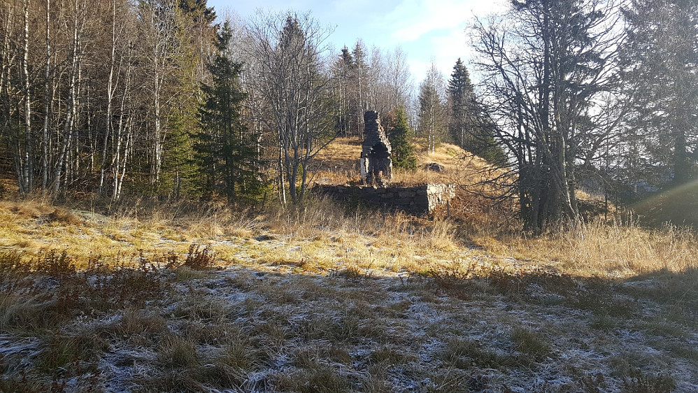 Bare pipaigjen på dette huset i Lien