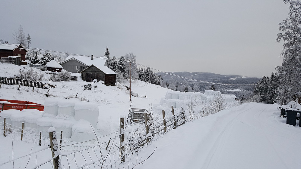Bergehågån, mot Sollihøgda