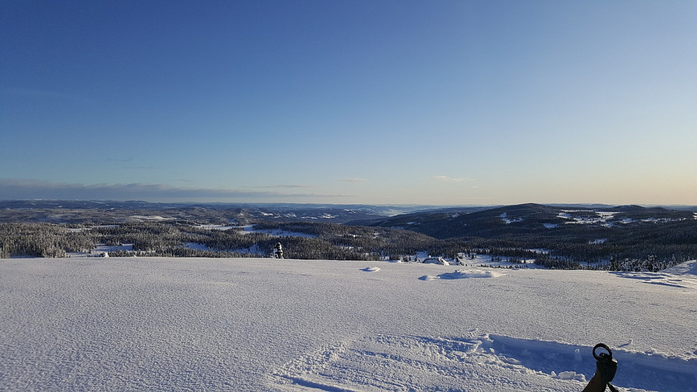 Hærfjell, mot Mjøsa