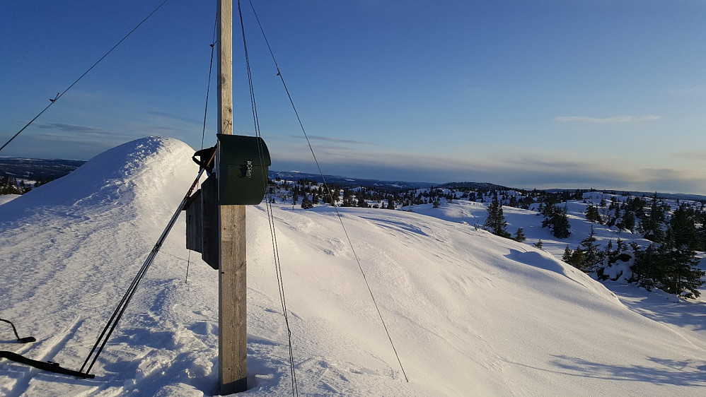 Kyrakampen, mot sør