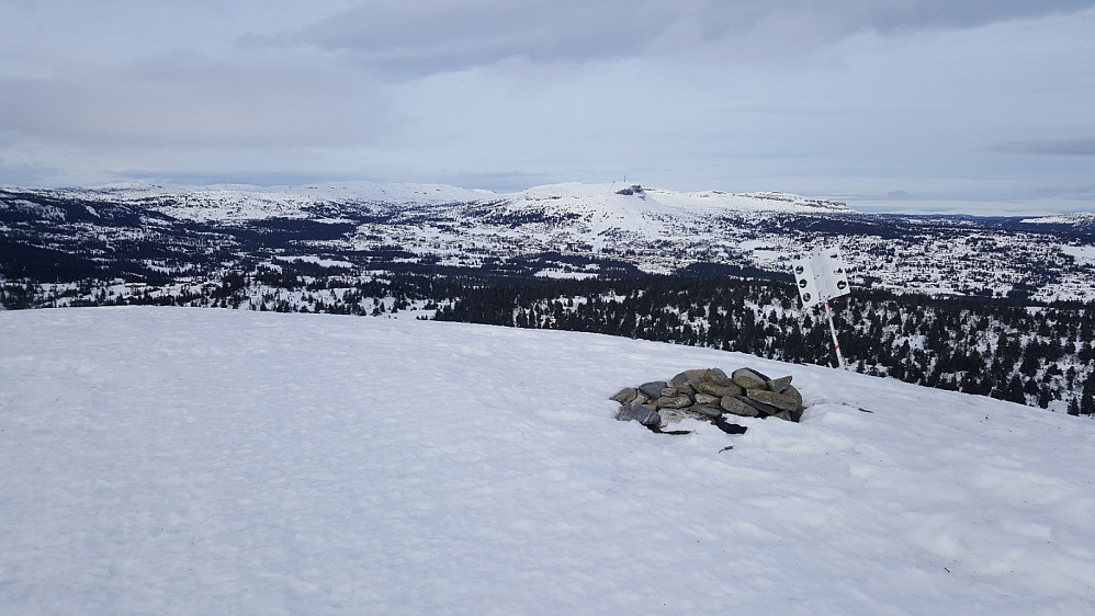 Det nordlige toppunkt på Bjørga