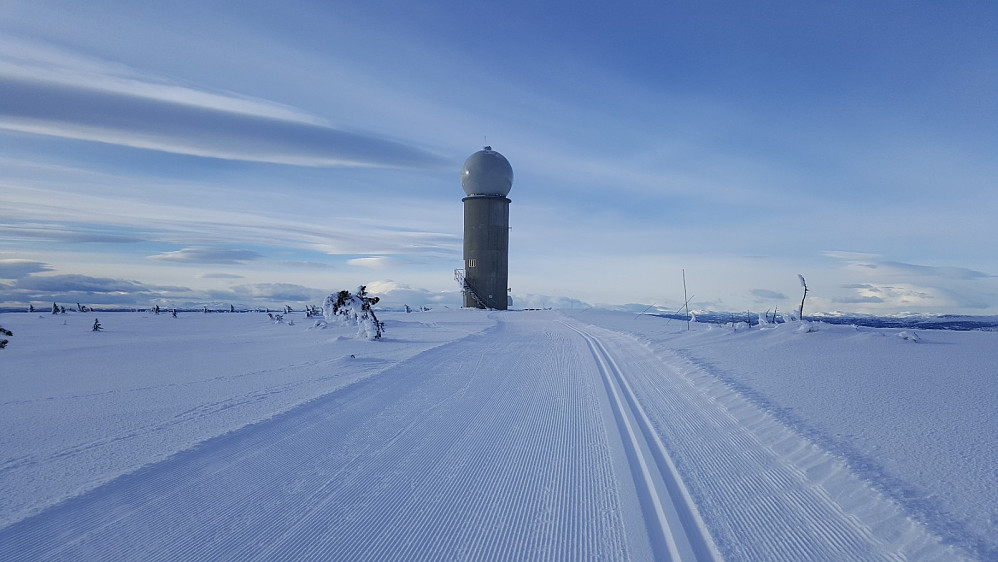 Værradaren på Hafjellet
