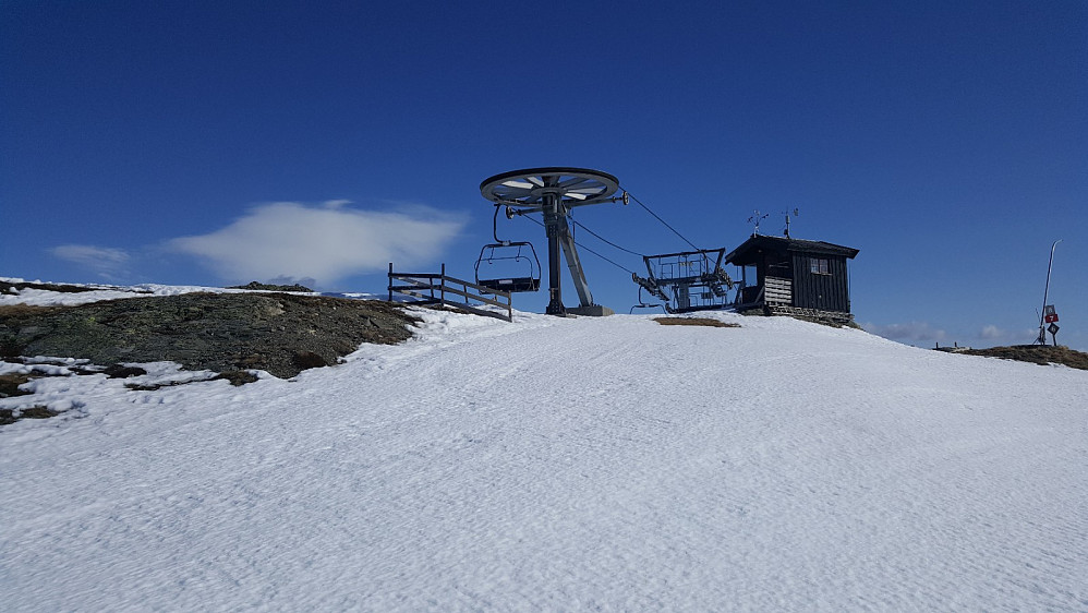 Toppen av alpinheisen