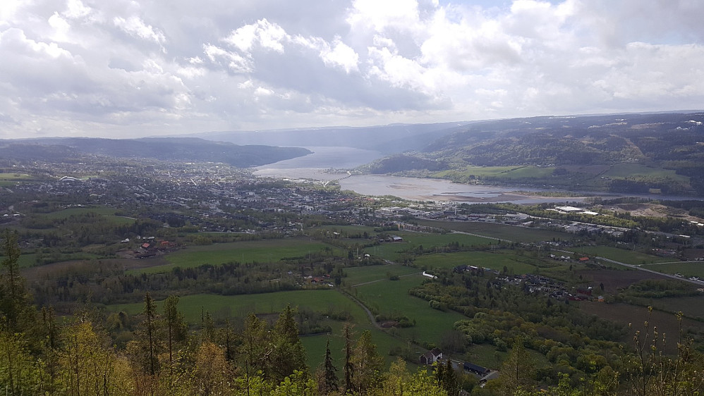 Lillehammer og Mjøsa