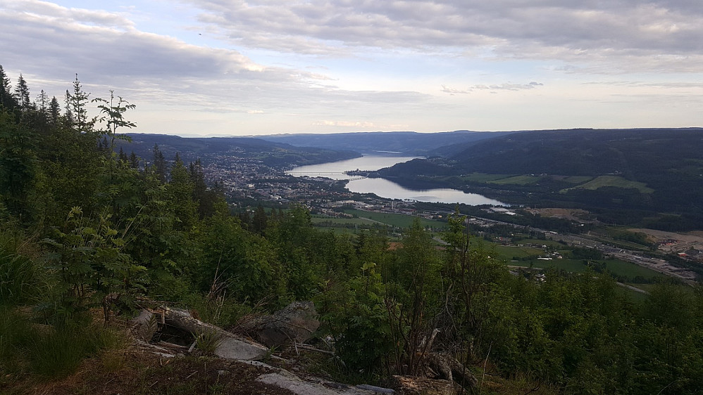 Lillehammer og Mjøsa
