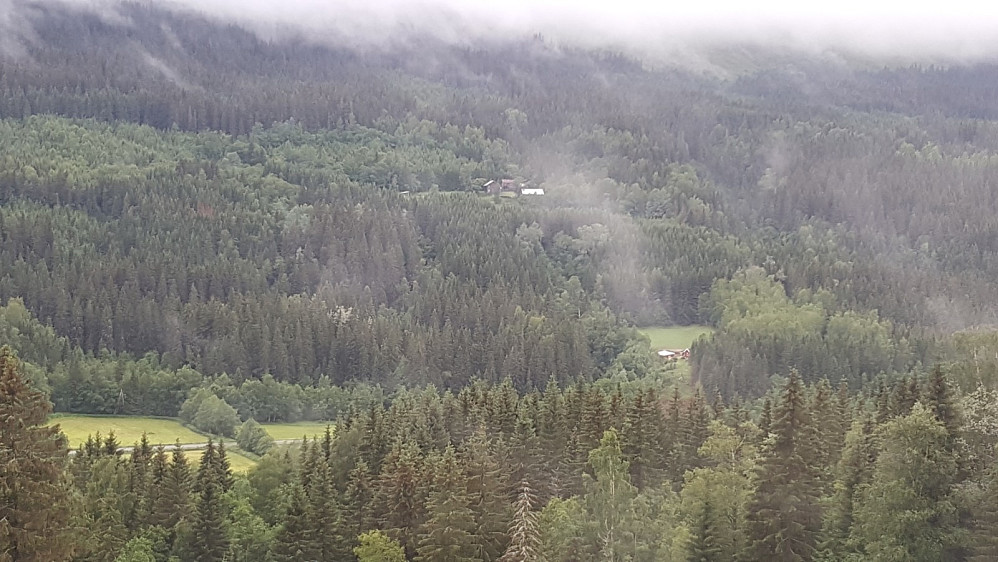 Utsikt fra Søre Sønsteli