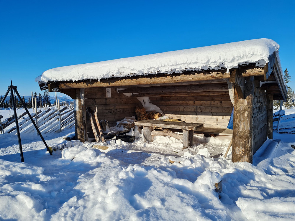Gapahuken på Landskampen