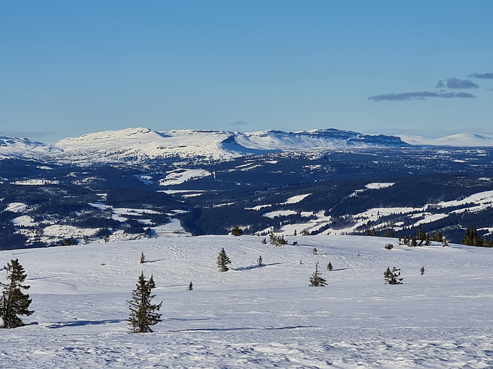 På Hærfjellet, mot Prestkampen, Skeikampen og Bånseterkampene