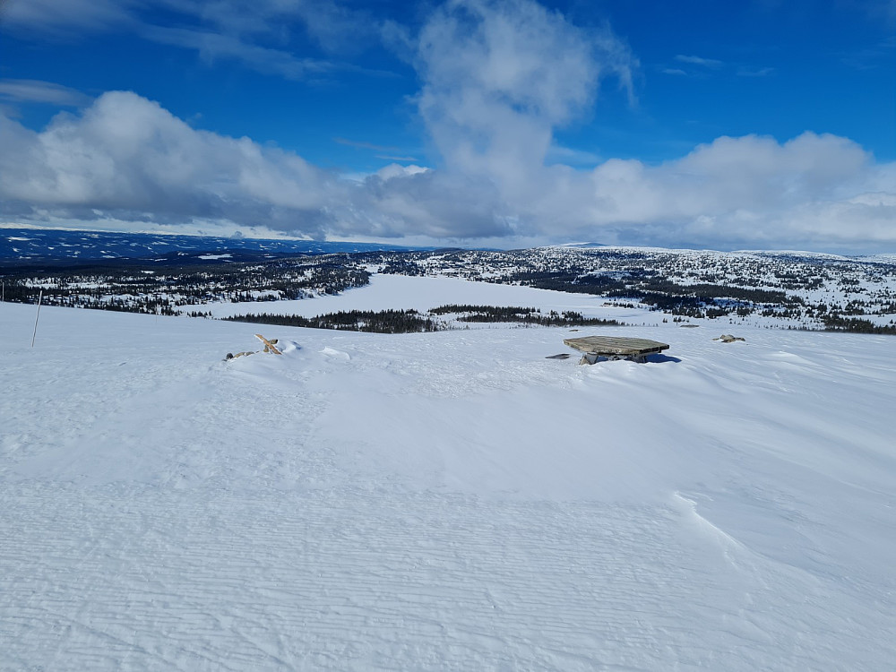 På Sollifjell, mot Sjusjøen