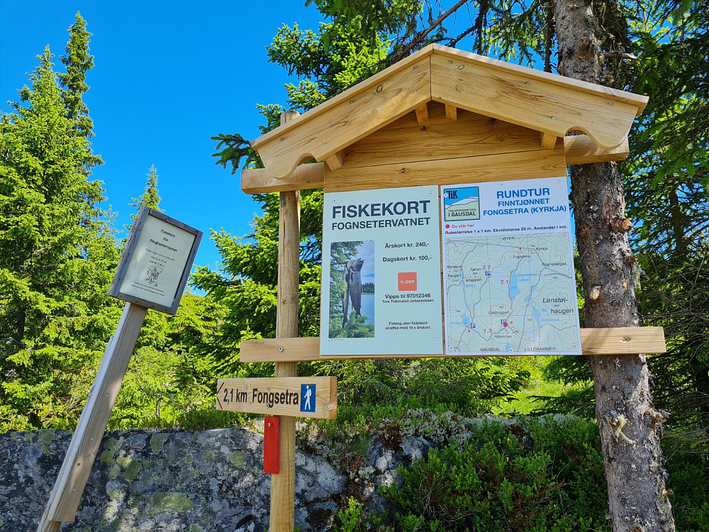 Info om Fongsetervatnet