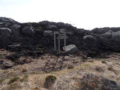 Stidele mellom Edlandsfjellet og Bursfjellet.