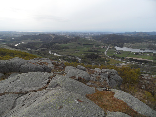 Nord-nordvest mot nord-Jæren.