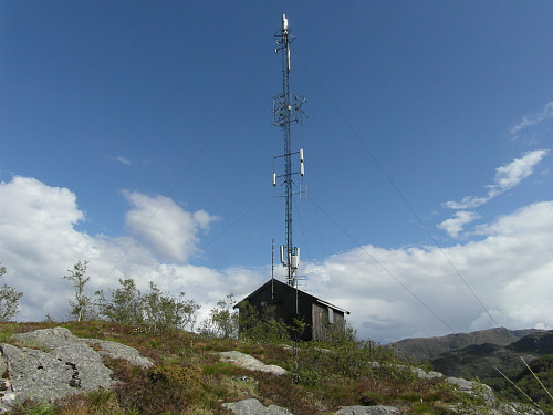 Mast på Vigaknuten.