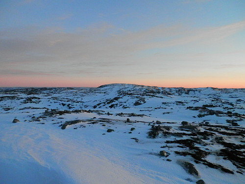 Sørover mot Hunnefjell.
