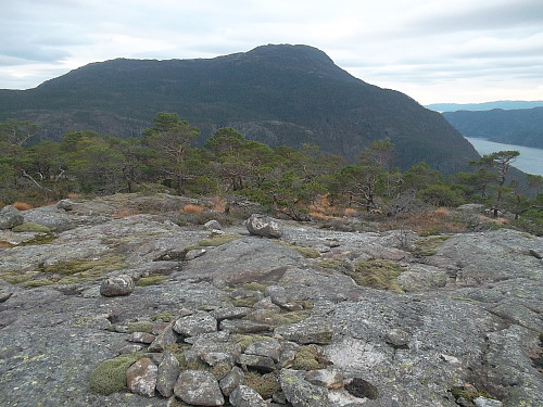 Vestover mot Gunlanuten.