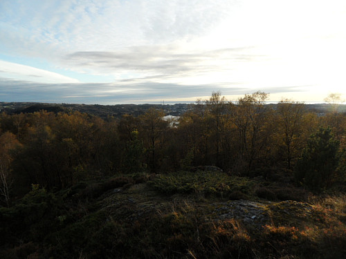 Sørvestover mot Eigersund.