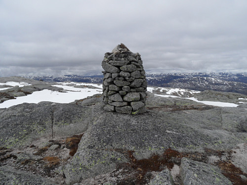 På toppen av Varmekroheia 1139.