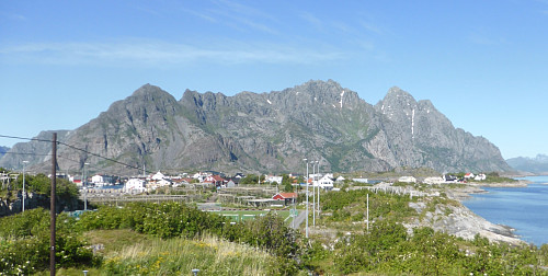 I Henningsvær 26.juni