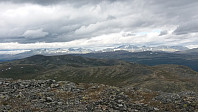 Utsikt mot Rondane frå Gråhøa