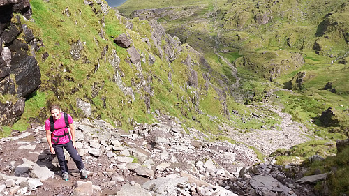 På veg opp Devils Ladder