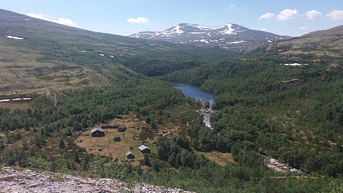 Gammelsetra ved Bjørnhollia