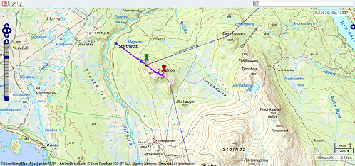 Turen på Snubbhøa - 4,2km, 237hm og 1t 20min