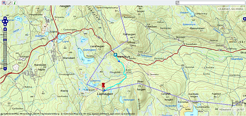 Turen på Lushaugen - 6km - 236hm - 1t 4min