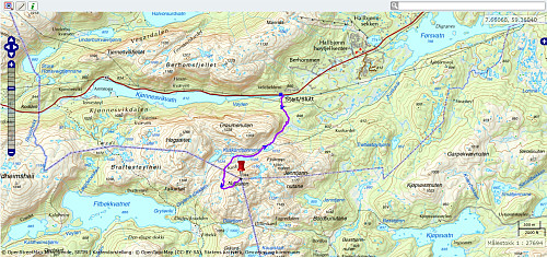 Turen på Napuren - 2t 30min - 8 km - 485 hm