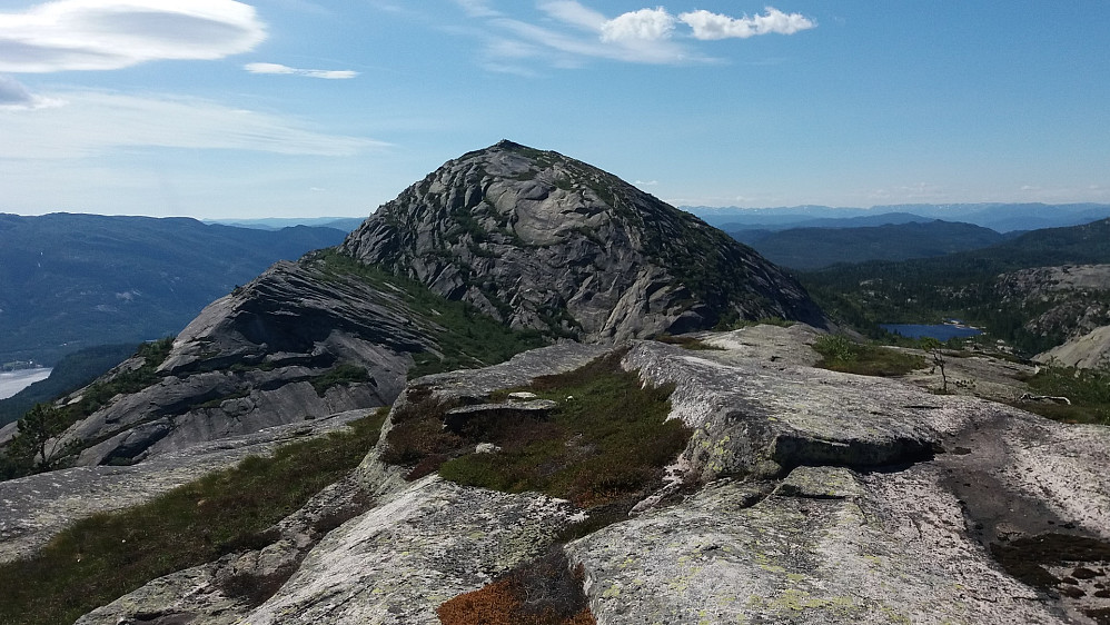 Roholtfjellet vest frå sørøst