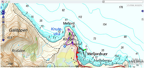 Turen på Knuten på sundag.
1t 7min - 1,6km - 126hm