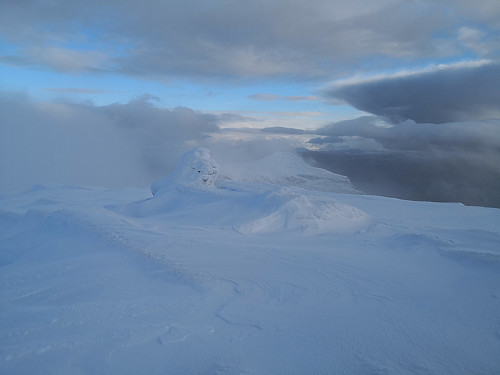 På toppvarden på Trollfjellet