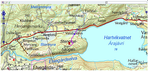 Turen på Stengselhaugen - 36min - 124hm - 1,4km
