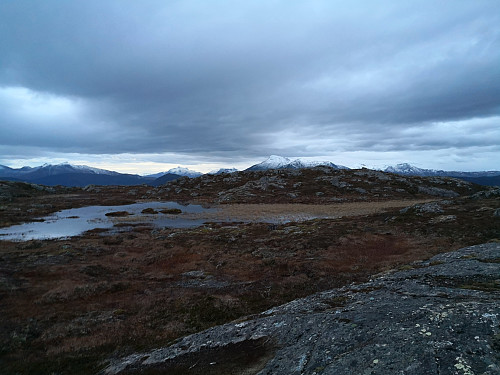 Mot Strandtind og Setertind