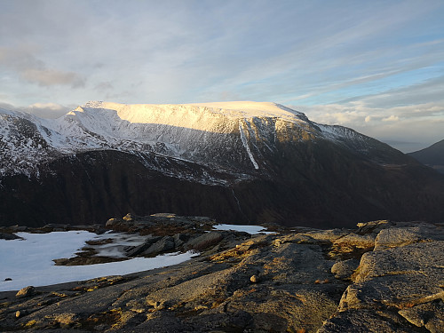 Reinfjellet frå Middagsfjellet Vest