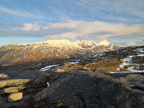 Tverrfjellet frå Middagsfjellet Vest