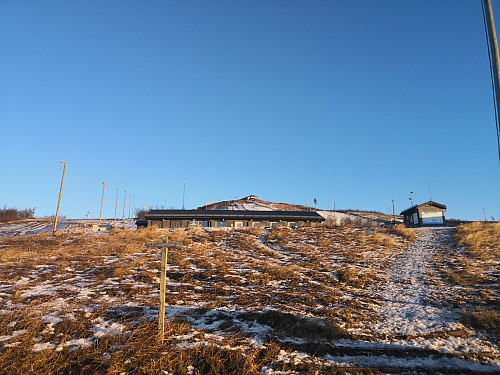 Luossavarra frå parkeringa
