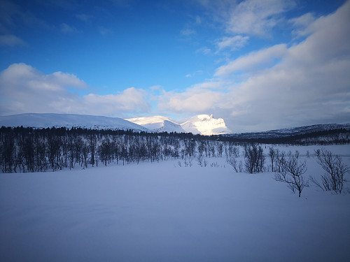 Mot Novafjellet