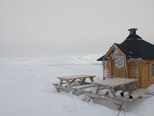 Grillhytta på Veggfjellet