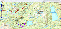 Turen til Juksafjellet - 1t 9min - 3,6km - 189hm