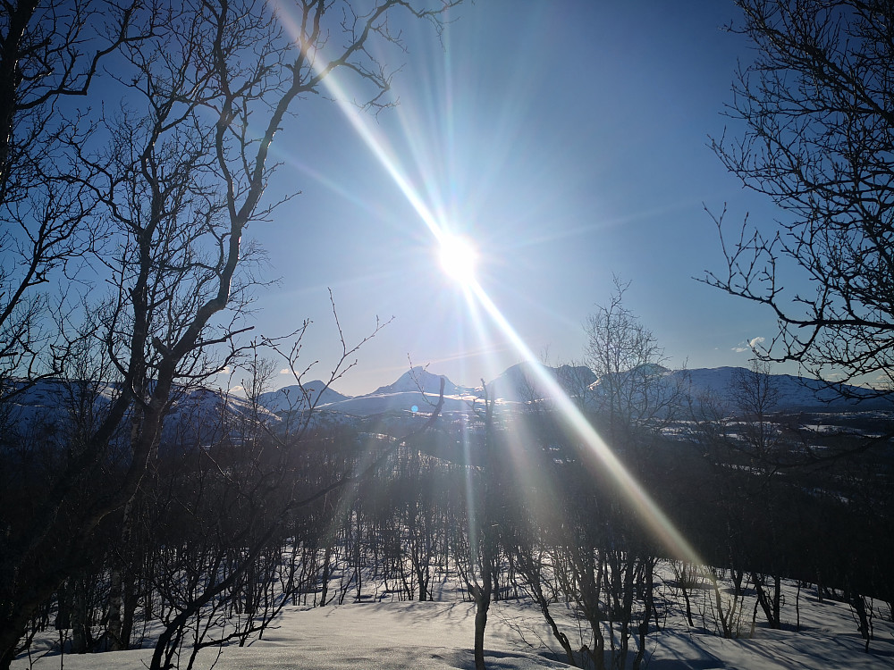 Frå Juksafjellet mot Mauken