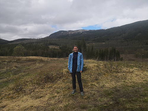 Blåfjellet frå parkeringa ved Kilbotn